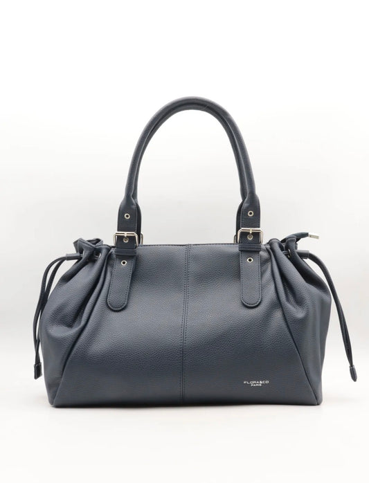 Sac à main bleu marine Nino - Flora & Co paris
