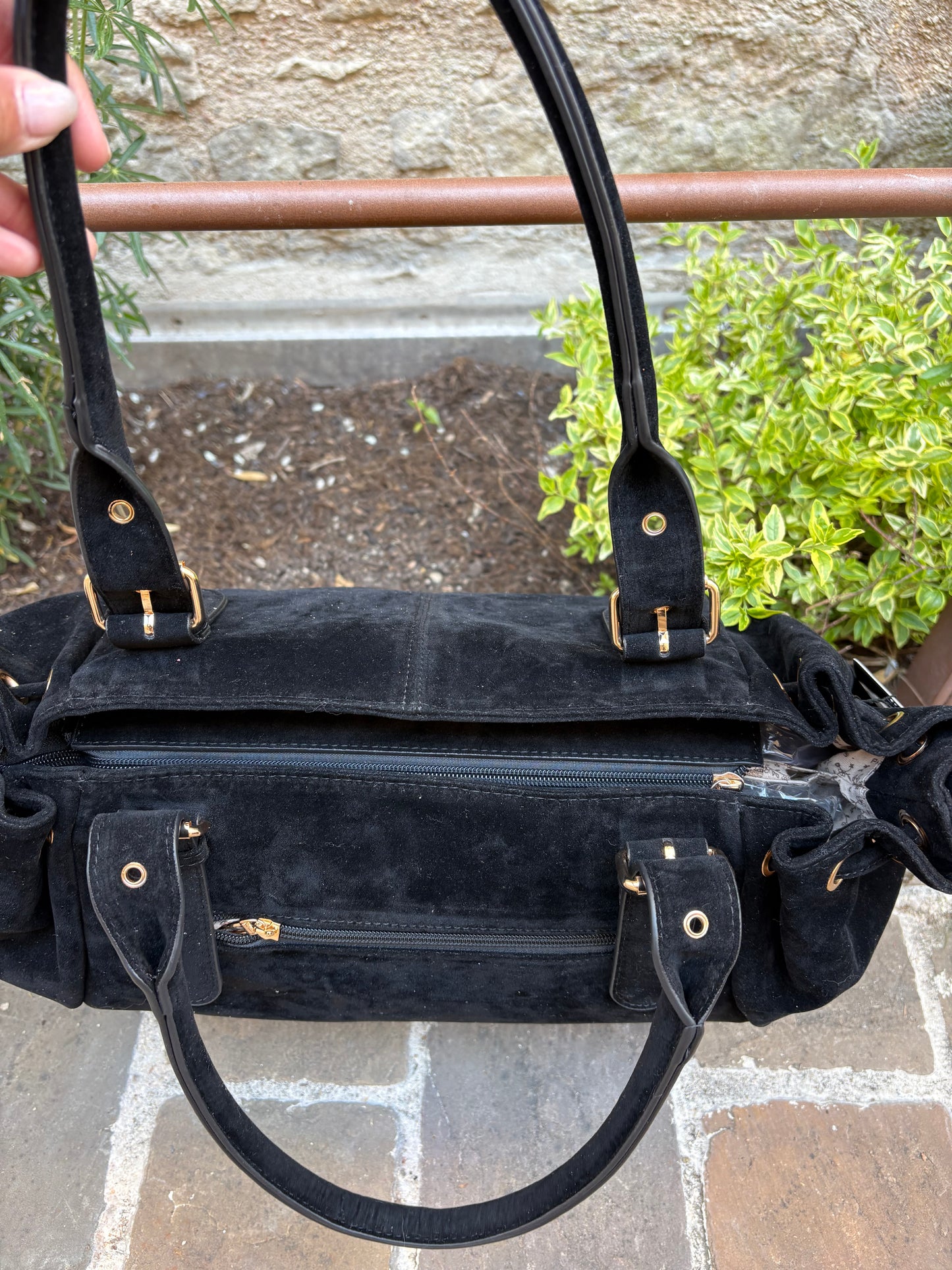 Sac à main Flora & Co Paris Noir Léa