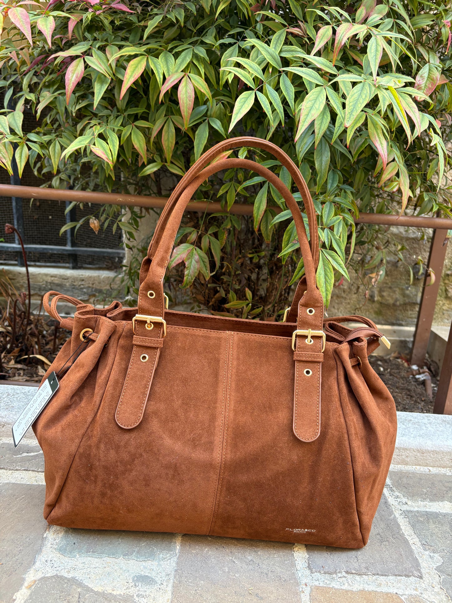 Sac à main Flora & Co Paris Beige Léa