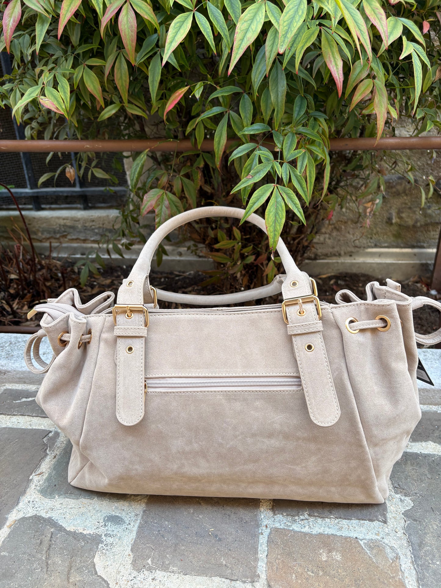 Sac à main Flora & Co Paris Beige Léa